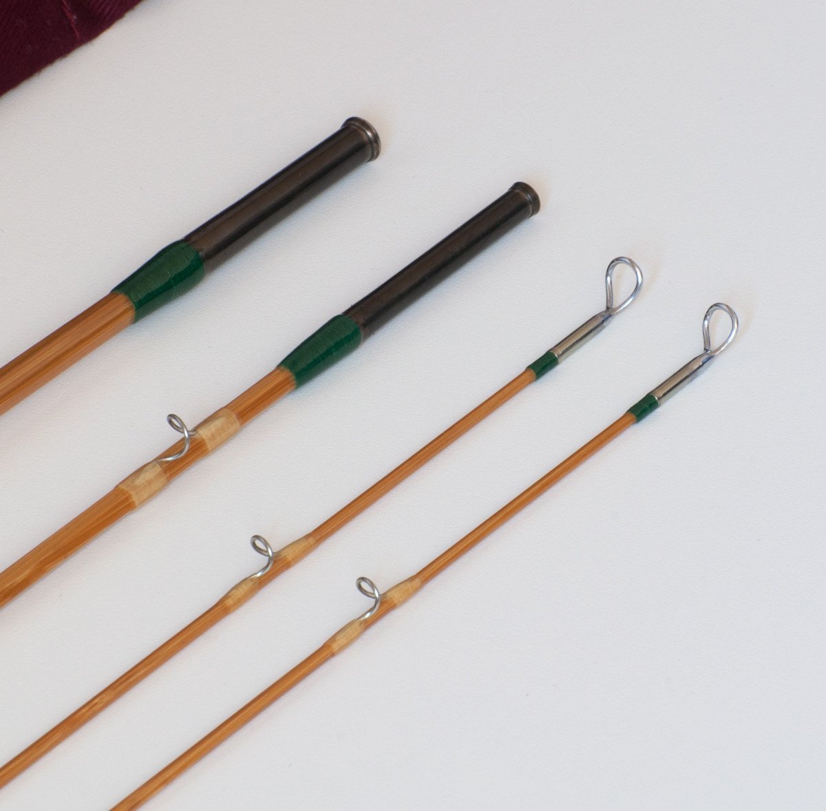 Hardy Marvel 7' 4wt bamboo rod with leather tube