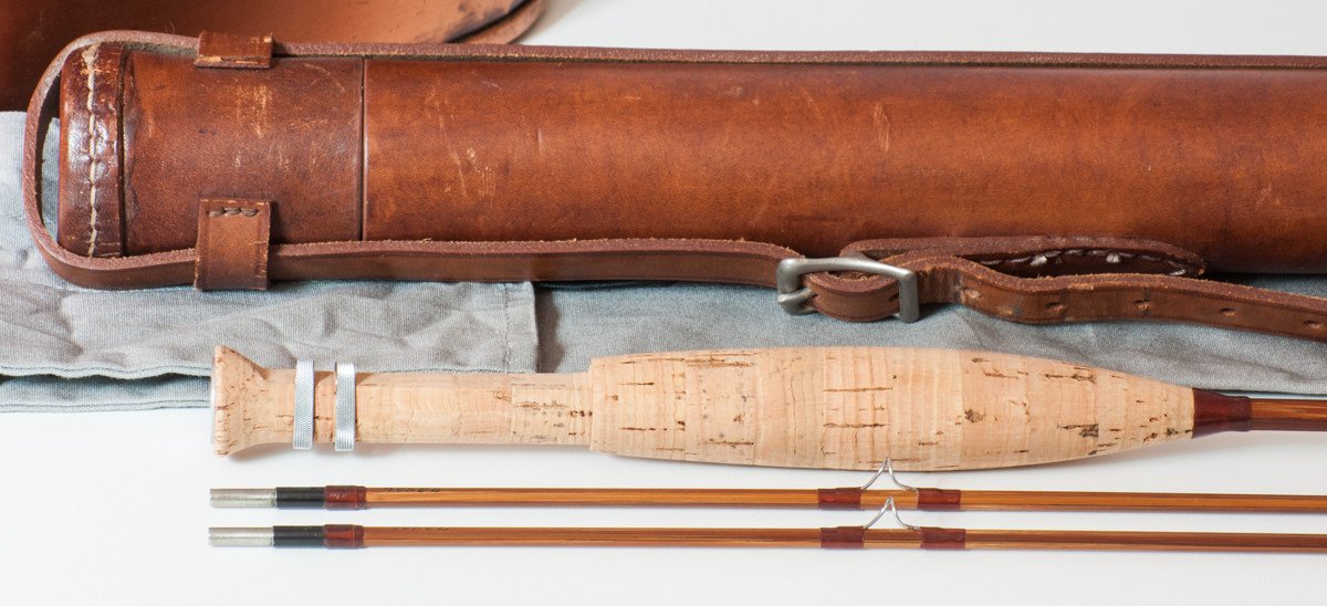 Orvis Flea 6'6 Bamboo Rod with Leather Tube