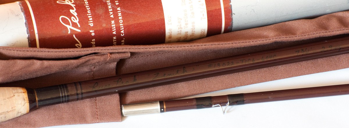 Peak, Russ -- Zenith 7'9 6wt Fiberglass Rod 