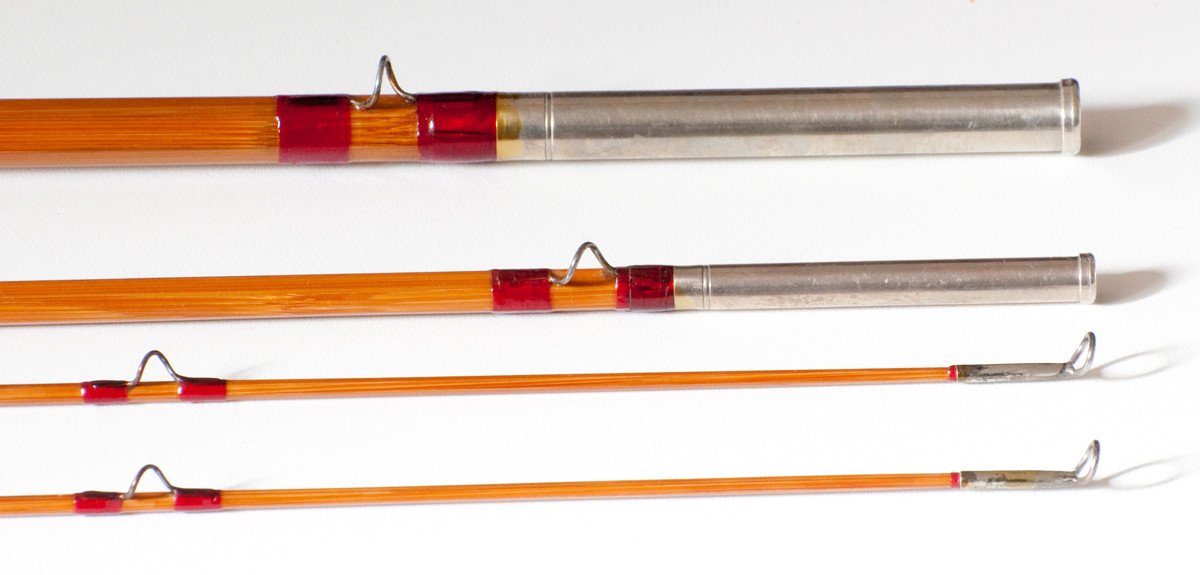 Leonard, HL - Pre-Fire Salmon Bamboo Rod 10'6" 3/2 