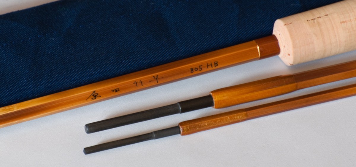 Harada Rod 8' 3/1 5wt Hollowbuilt Madake Cane