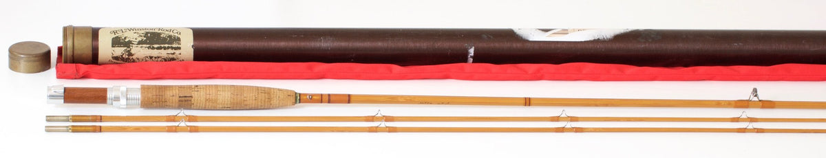 R.L. Winston Bamboo Fly Rod 8' 2/2 #5 - handle grip and reel seat detail