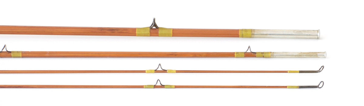 Phillipson Pacemaker Bamboo Rod 8' 3/2 5wt - ferrules and tips detail