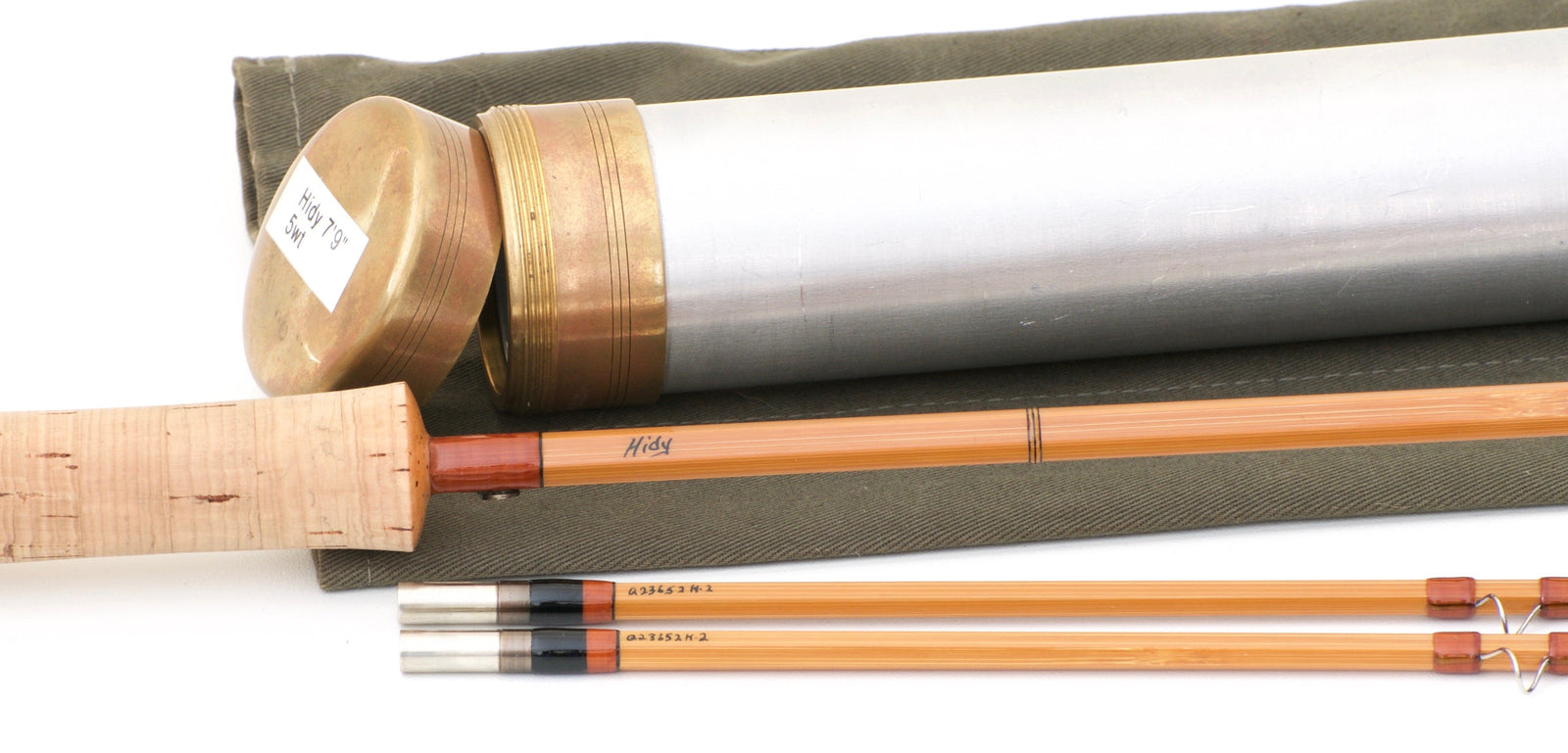 Hidy, Jim - 7'9 2/2 5wt Hollowbuilt Bamboo Rod