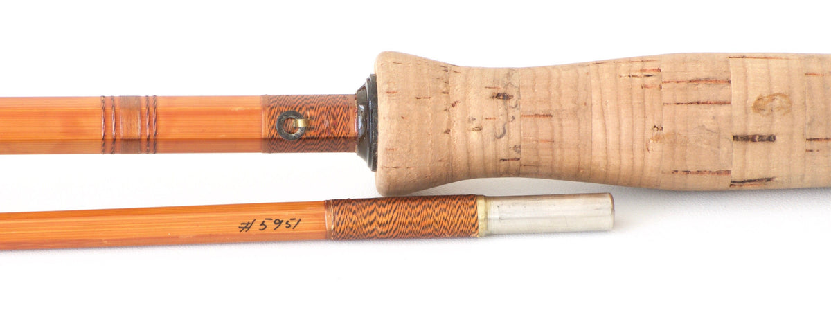 R.L. Winston Steelhead Bamboo Rod - Lew Stoner 9'6" 2/1 5 1/2 oz - full rod assembled view