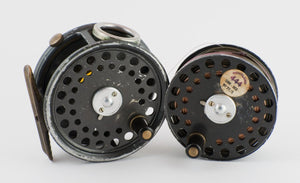 Hardy St George Fly Reel 3" and spare spool 