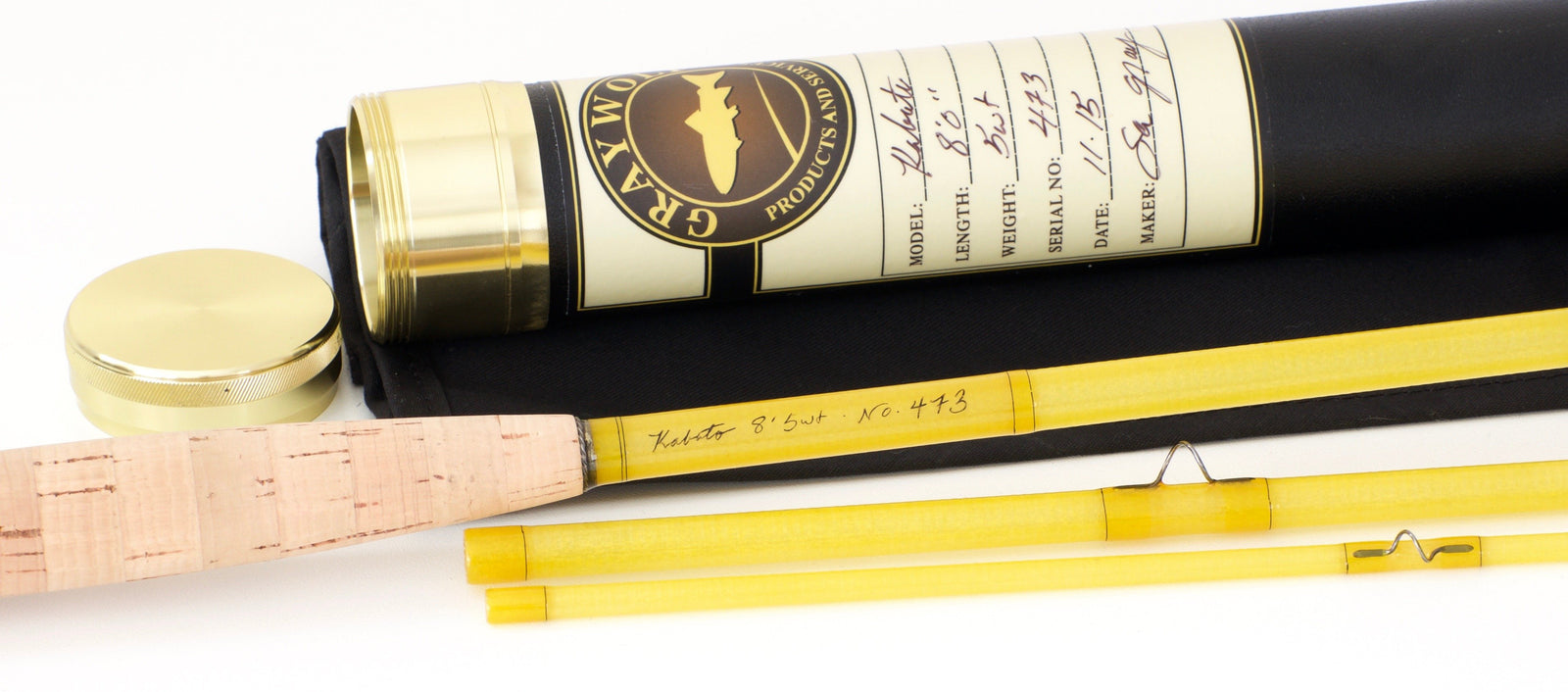 Kabuto / Graywolf Fiberglass Rod 8' 5wt 