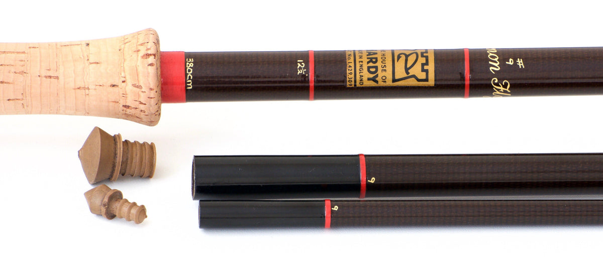 Hardy Bros. Fibalite "Salmon Fly" 12'6 9wt Fiberglass Spey Rod 