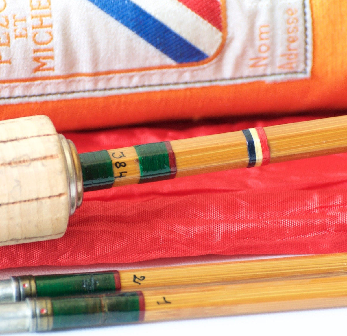 Pezon et Michel Super Parabolic PPP, "Featherweight" Type Glenn Clark Bamboo Rod 6'3 4-5wt 