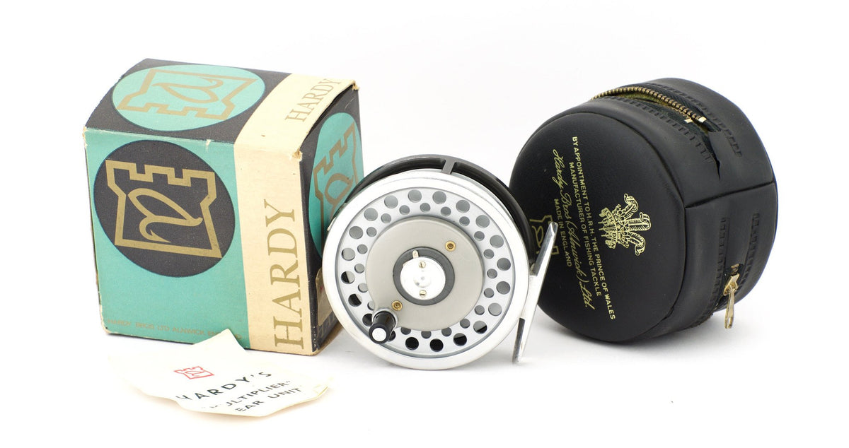 Hardy Marquis Multiplier #6 fly reel with spare spool