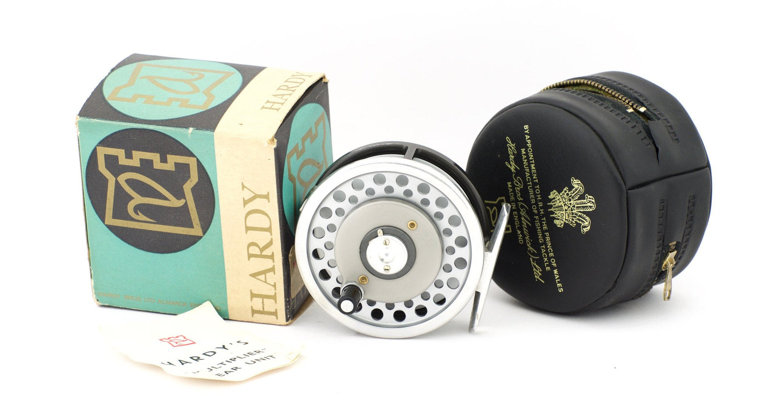 Hardy Marquis Multiplier #6 fly reel with spare spool