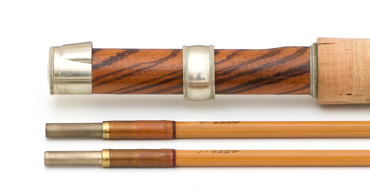 R.L. Winston Bamboo Rod 8' 2/1 #5 - ferrules and tips detail