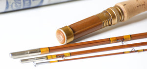 Phillipson Powr Pakt Bamboo Rod 8'6 3/2 5wt - full rod assembled view