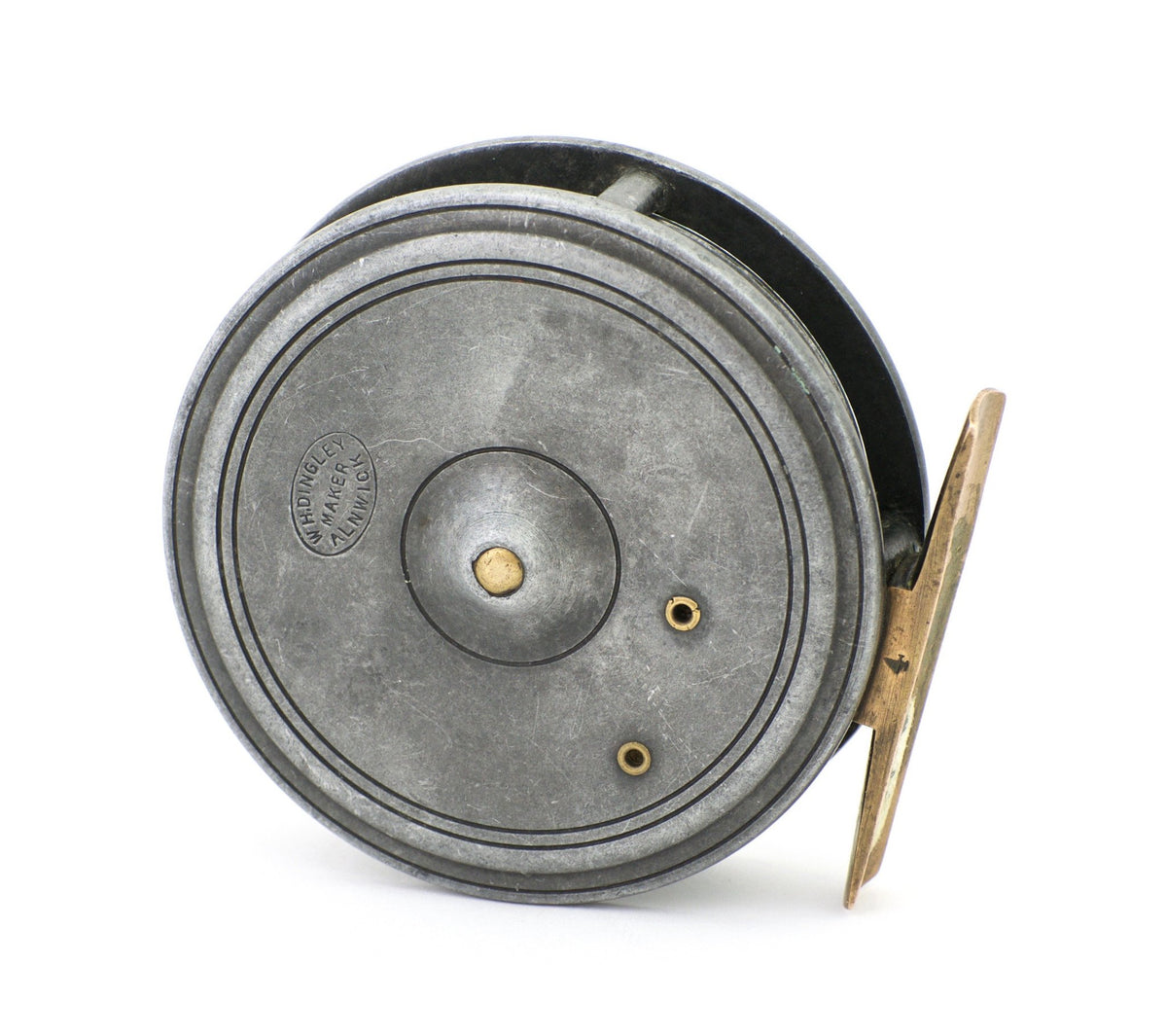 Dingley Fly Reel 3 3/8" w/ Dingley Maker Stamp! 