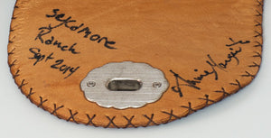 Annie Margarita Leather Reel Case - "Sycamore Ranch" 