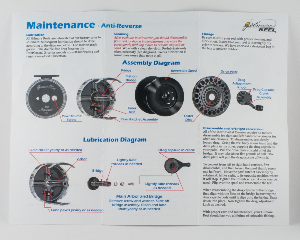 Gilmore X400AR Intercoastal Fly Reel