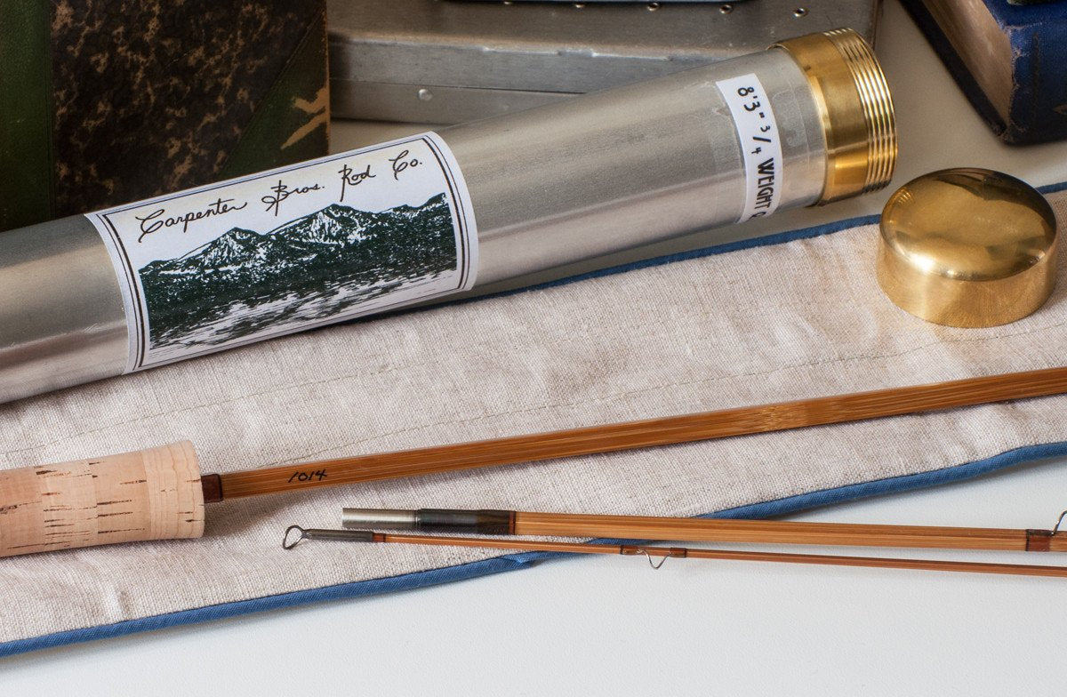 Carpenter Bros. Bamboo Rod - 8'3" 3/4wt Hollowbuilt Quad 