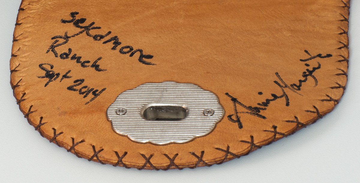 Annie Margarita Leather Reel Case - "Sycamore Ranch"