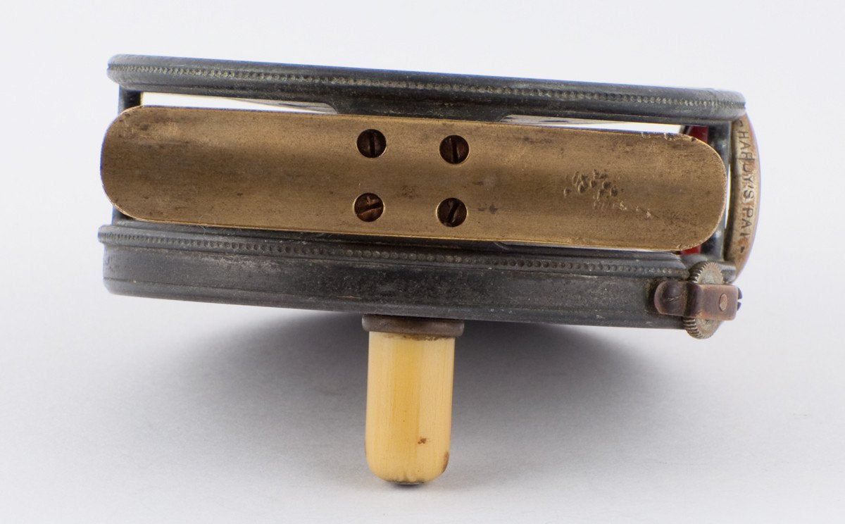 Hardy Perfect 3 1/8" 1912 check w/ red agate 