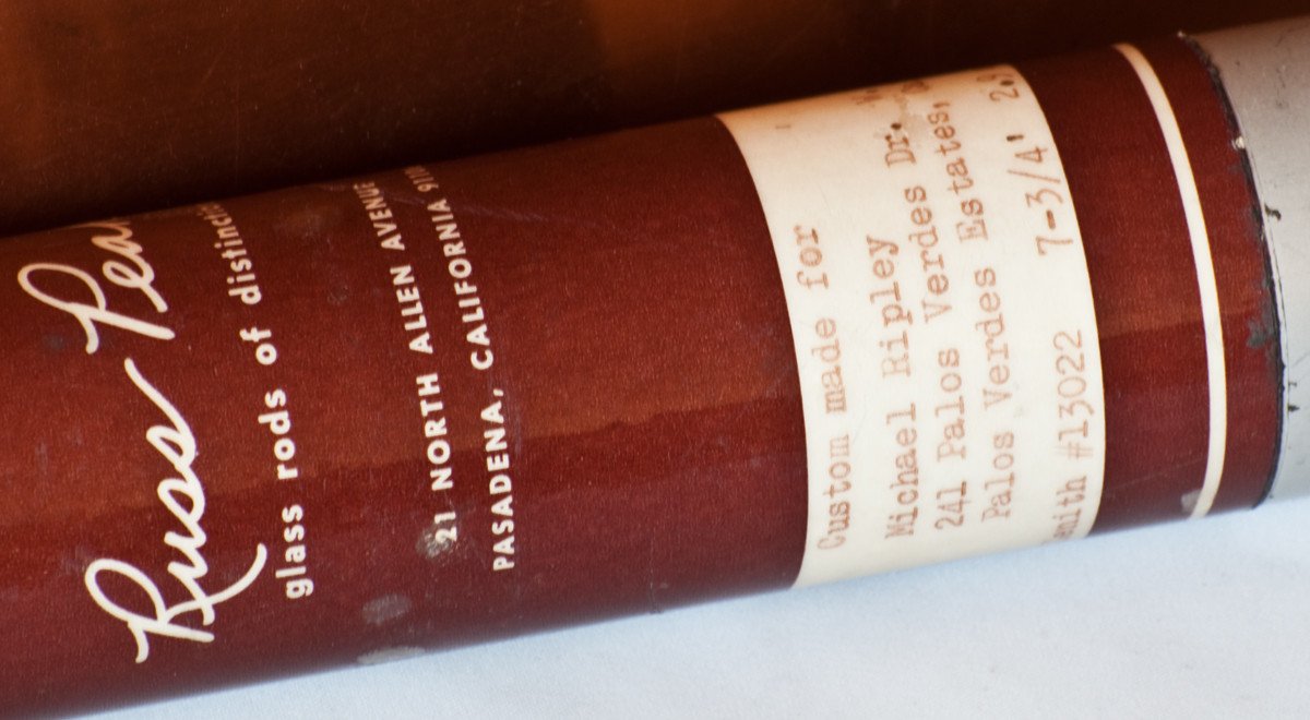 Peak, Russ -- Zenith 7'9 6wt Fiberglass Rod 