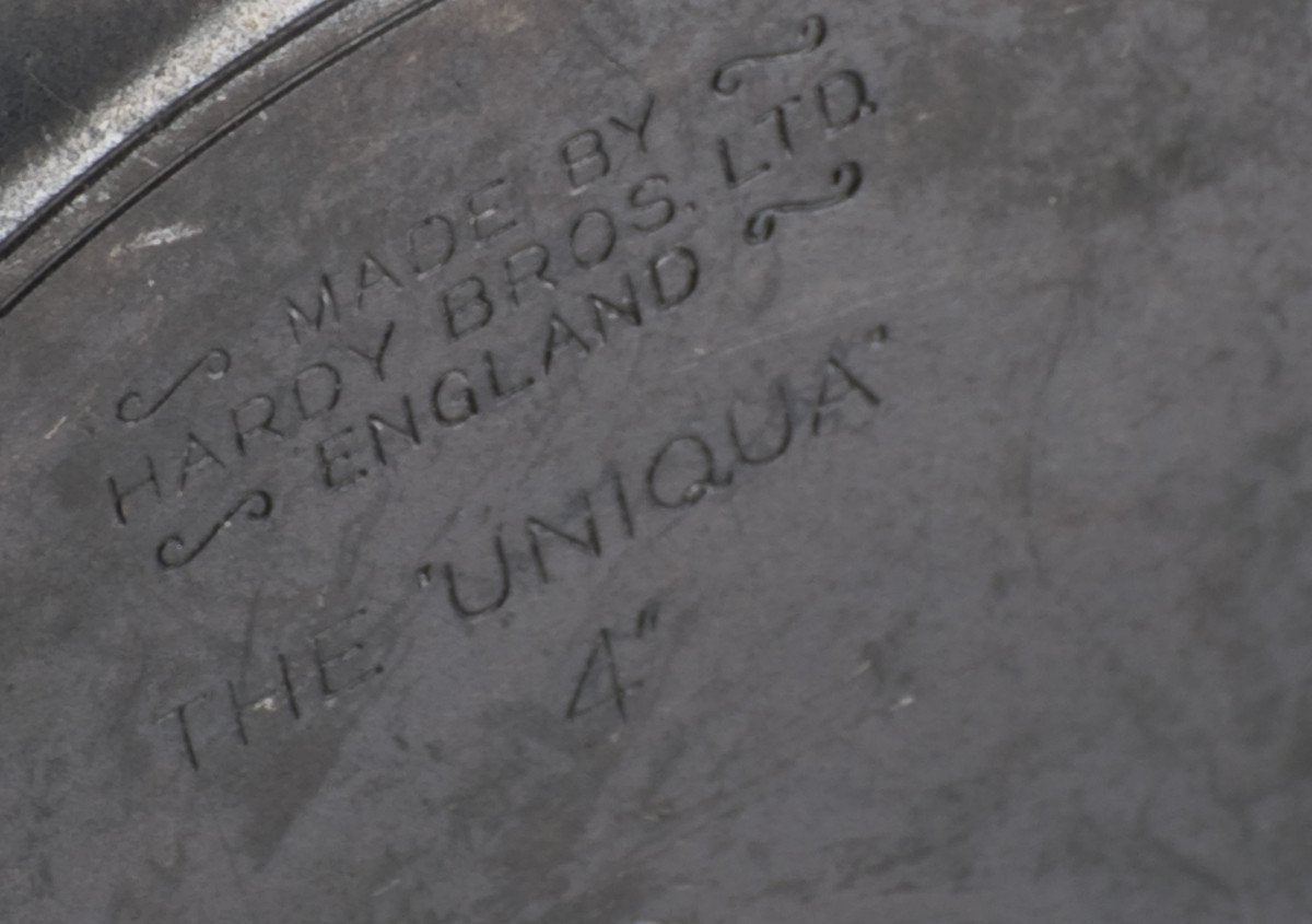 Hardy Uniqua 4" Wide Drum fly reel 