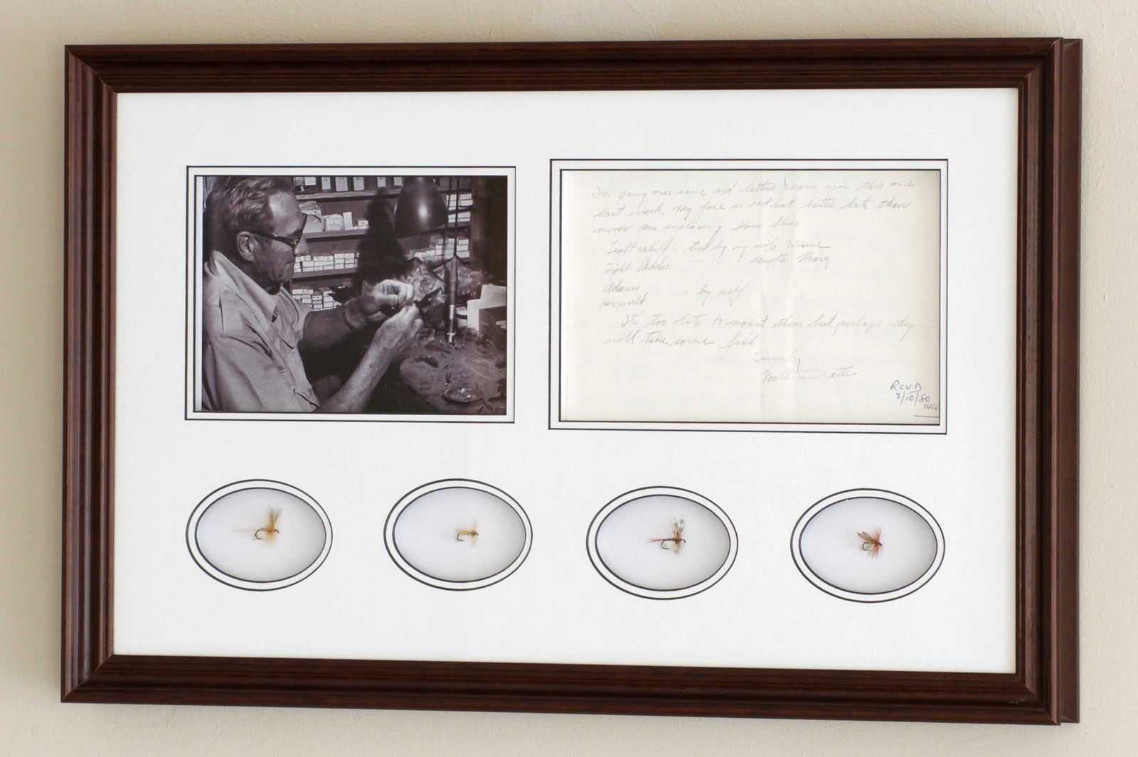 Dette (Walt) Framed Flies 