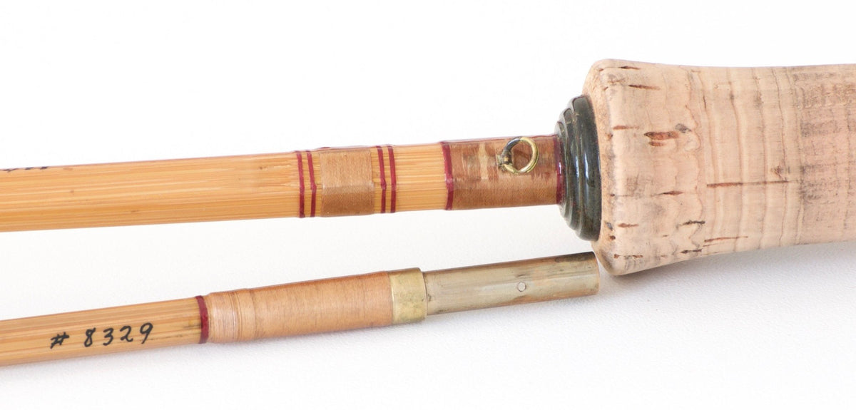 R.L. Winston Bamboo Rod SF era 8' 2/1 #5 - handle grip and reel seat detail
