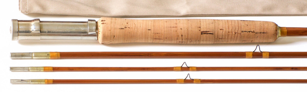 Wright & McGill / Old Faithful Rod Co. "True Action" 7'6 Bamboo Rod 