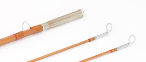 Simroe, Ted -- 7'6 5wt Bamboo Rod (New) - rod sections with guides and wraps