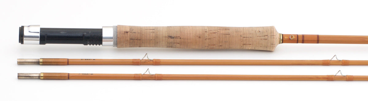 R.L. Winston Bamboo Rod 8' 2/2 #5 - maker signature and rod markings