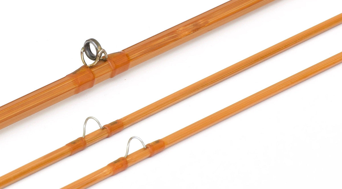 R.L. Winston Bamboo Rod 8' 2/1 #5 - rod sections with guides and wraps