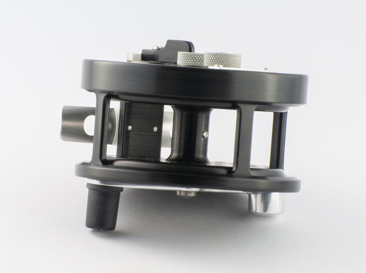 Bogdan Model 50 Salmon Fly Reel (All Black) - LHW