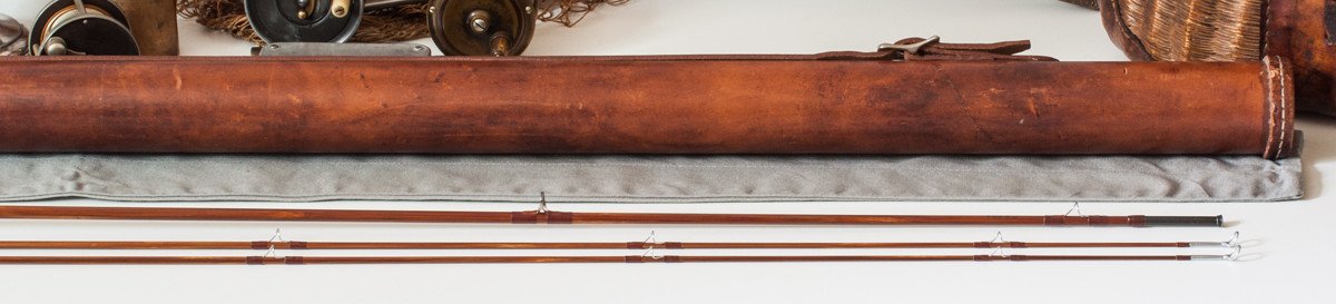 Orvis Flea 6'6 Bamboo Rod with Leather Tube