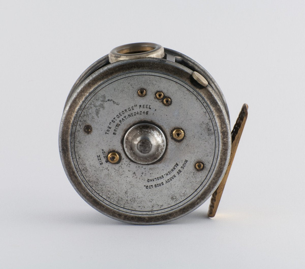 Hardy St. George 3 3/8" Fly Reel - three screw latch 