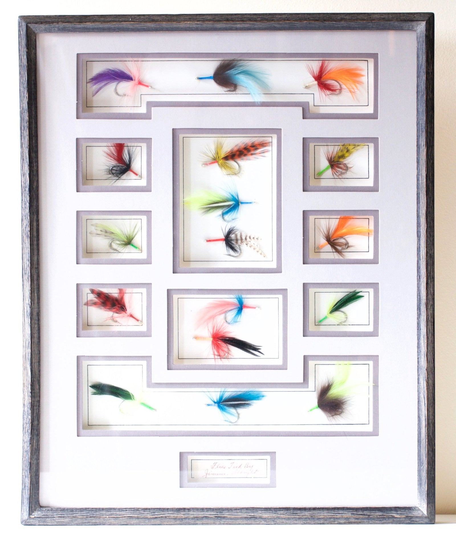 Albright, Jimmie - Shadowbox Framed Flies 