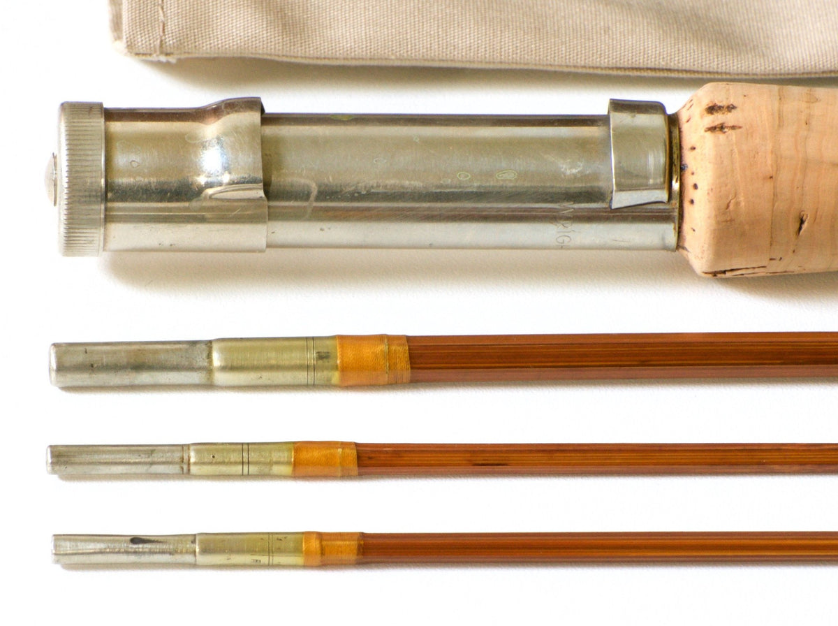 Wright & McGill / Old Faithful Rod Co. "True Action" 7'6 Bamboo Rod 