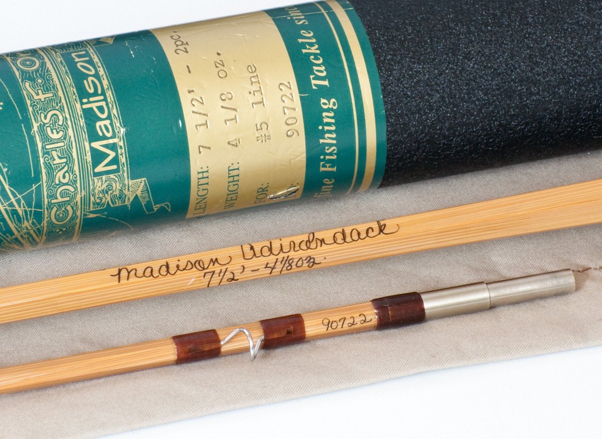Orvis バンブーフライロッド MADISON 7 1/2ft HFG (5) Orvis Madison Adirondack 7'6