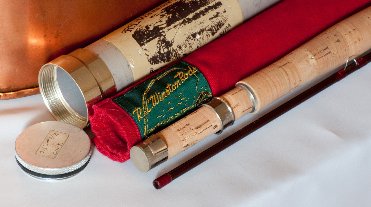 Winston, RL -- 7'6 3wt "Stalker" Montana-era Fiberglass Rod