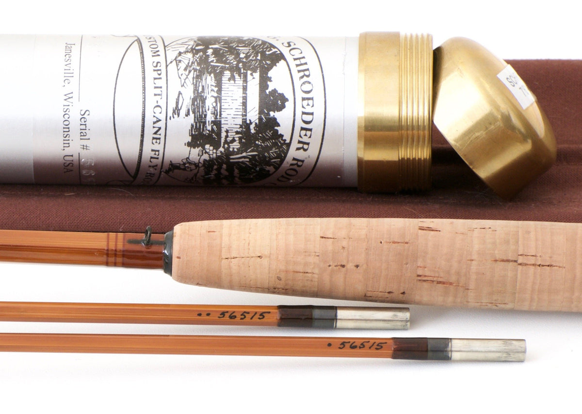 Schroeder, Don -- 7'6 2/2 4wt Bamboo Rod