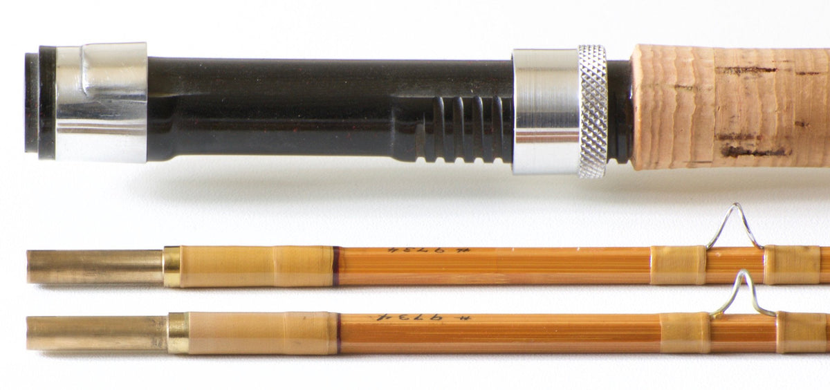 R.L. Winston Bamboo Rod SF-era 8' 2/2 #5 - guides and thread wrapping