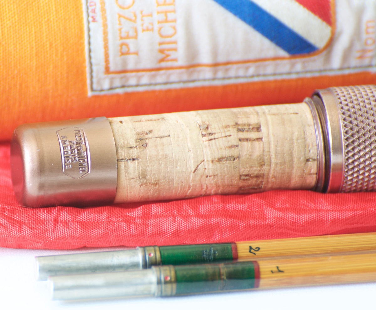 Pezon et Michel Super Parabolic PPP, "Featherweight" Type Glenn Clark Bamboo Rod 6'3 4-5wt
