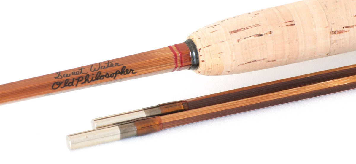 Sweet Water Rods -- "Old Philosopher" 7'6 5wt Bamboo Rod 