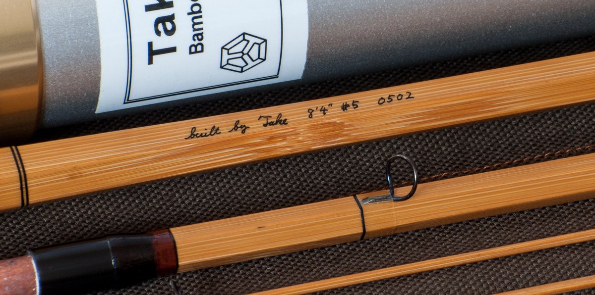 Takemoto Hollowbuilt Bamboo Rod - 8'4 3/2 5wt