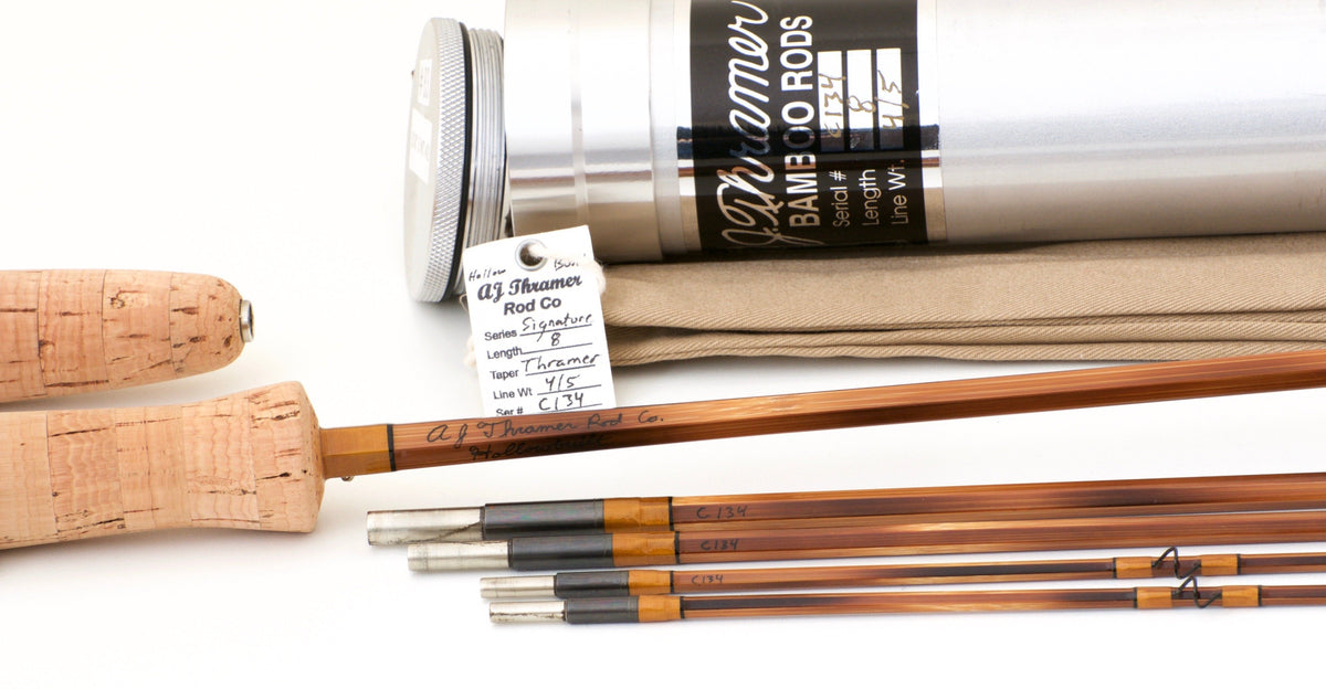 Thramer, A.J. - Signature Hollow Series Combo Bamboo Rod -- 8'4 4-5wt / 6'9 3-4wt 
