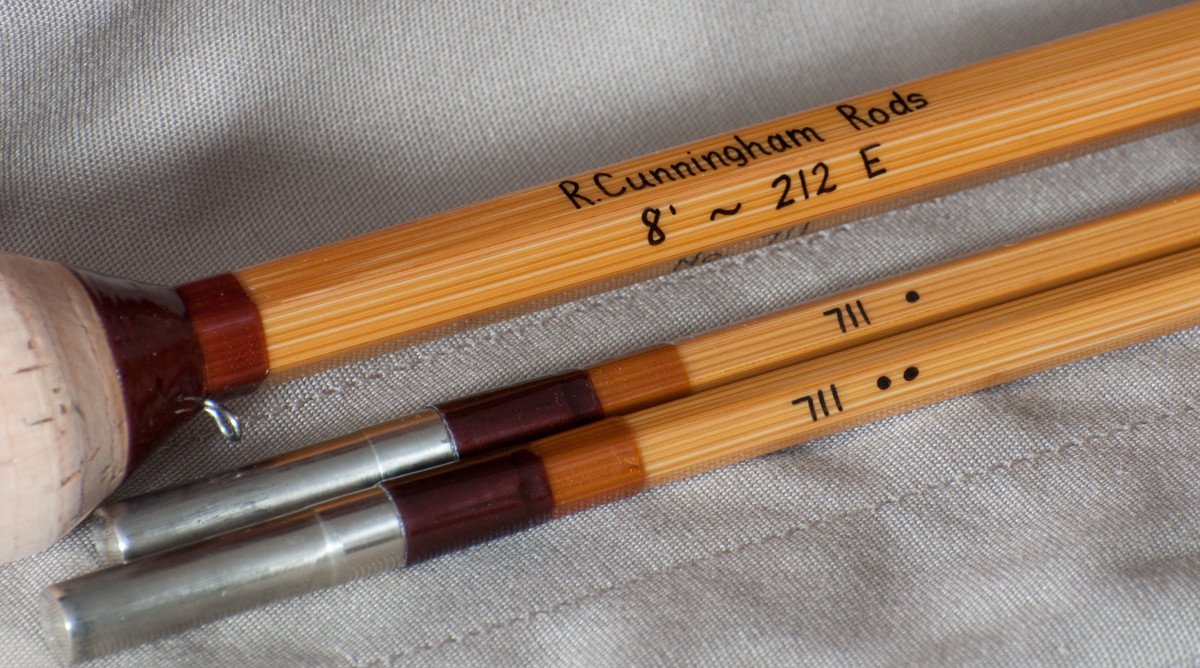 Cunningham, Rick - Garrison Model 212E 8' 2/2 6wt Bamboo Rod 