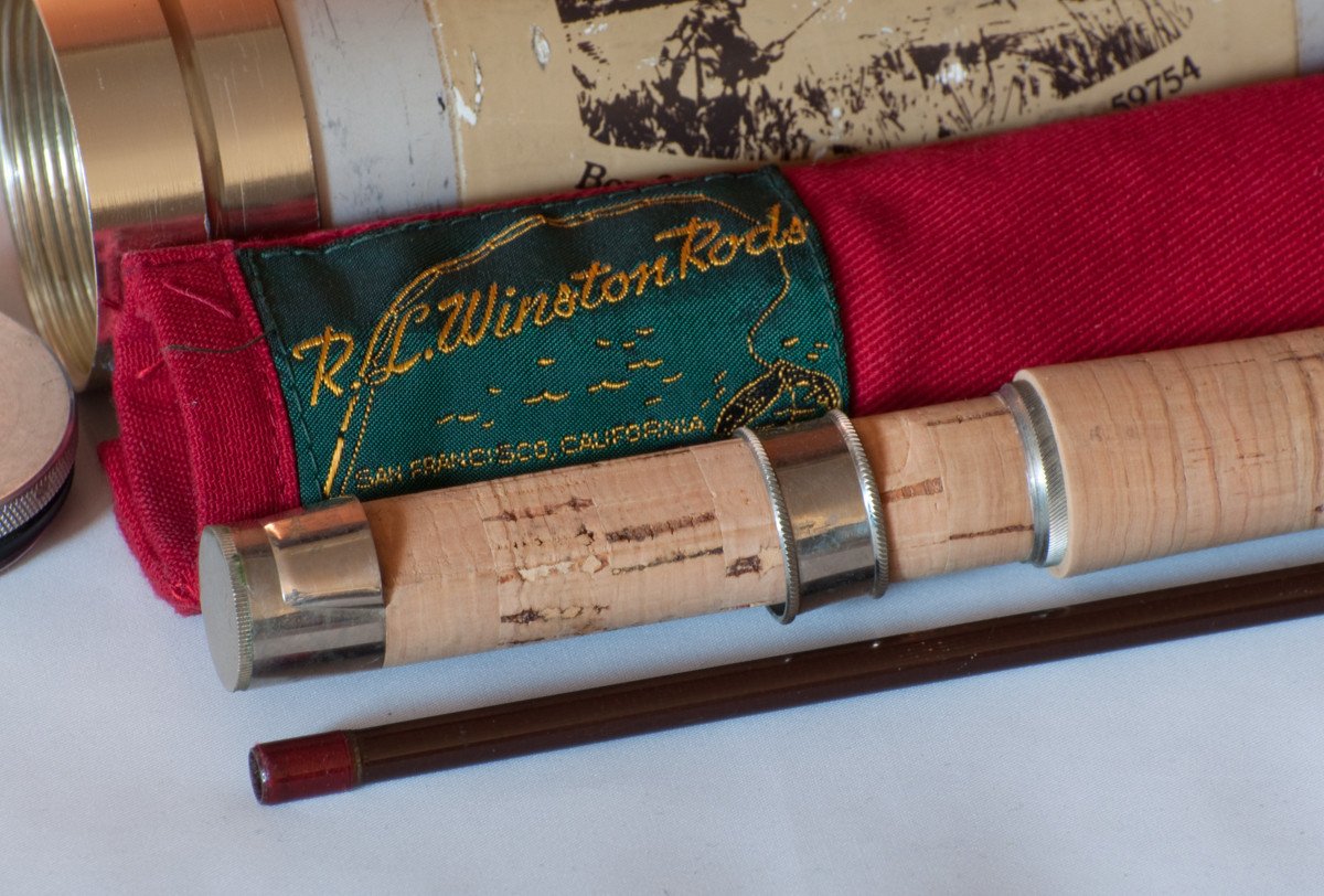 Winston, RL -- 7'6 3wt "Stalker" Montana-era Fiberglass Rod