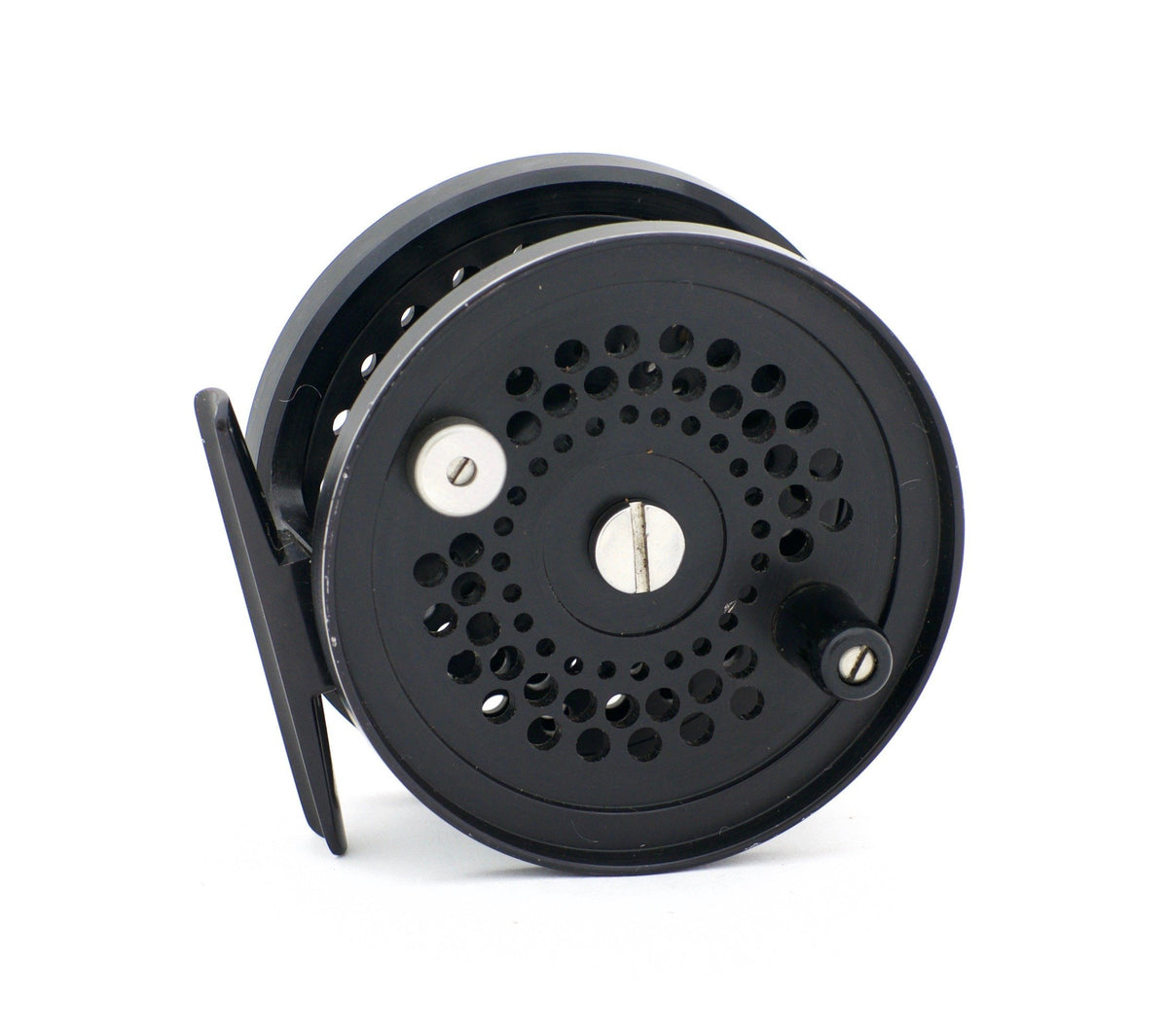 Lee Wulff Ultimate Reel (designed by Stanley Bogdan) - with original Homa leather case