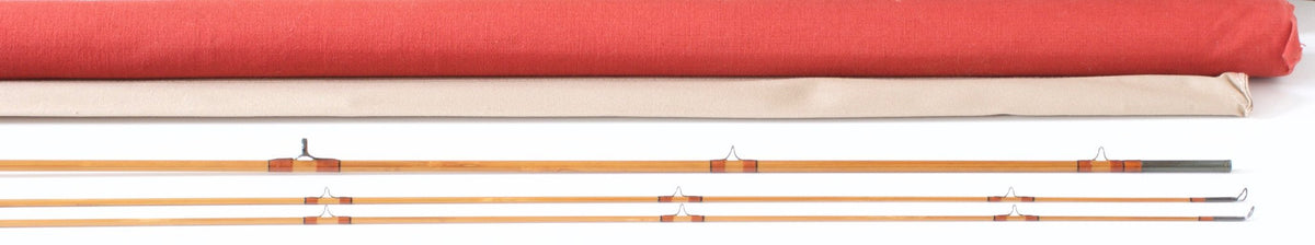 Jim Schaaf Dickerson Model 7612 Bamboo Rod 7'6" 2/2 #4 - overall view