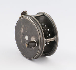 Hardy Perfect 3 1/2" wide drum fly reel - Harry & Elsie Darbee provenance!