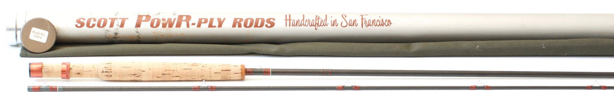 Scott Rods - early SF era Scott "PowR-Ply" G90-6 Graphite Rod 